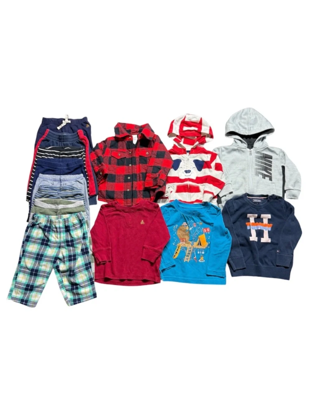 Baby Boy Long Sleeve Winter Clothing Bundle Size 12 Months Mixed Brands